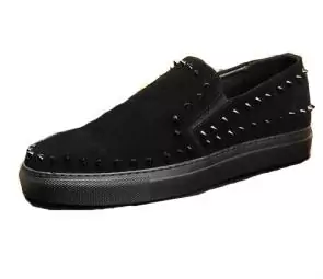 chaussures philipp plein soldes suede cuir noir